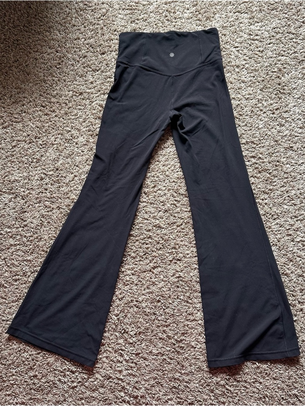 Athleta Black High-Waist Bootcut Leggings